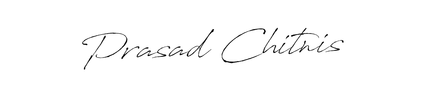 Make a beautiful signature design for name Prasad Chitnis. With this signature (Antro_Vectra) style, you can create a handwritten signature for free. Prasad Chitnis signature style 6 images and pictures png