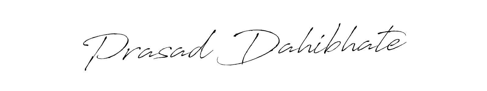 This is the best signature style for the Prasad Dahibhate name. Also you like these signature font (Antro_Vectra). Mix name signature. Prasad Dahibhate signature style 6 images and pictures png