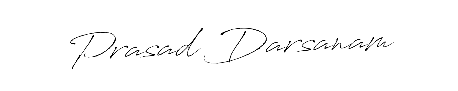 Design your own signature with our free online signature maker. With this signature software, you can create a handwritten (Antro_Vectra) signature for name Prasad Darsanam. Prasad Darsanam signature style 6 images and pictures png