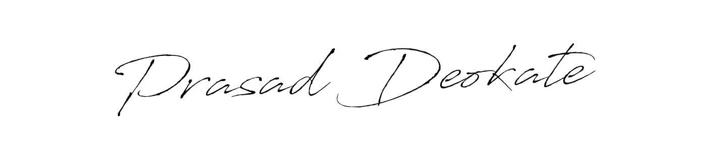 Use a signature maker to create a handwritten signature online. With this signature software, you can design (Antro_Vectra) your own signature for name Prasad Deokate. Prasad Deokate signature style 6 images and pictures png