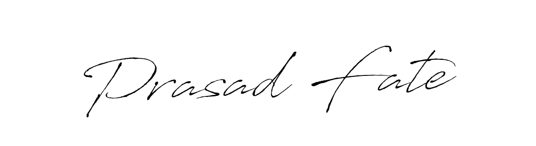 Design your own signature with our free online signature maker. With this signature software, you can create a handwritten (Antro_Vectra) signature for name Prasad Fate. Prasad Fate signature style 6 images and pictures png