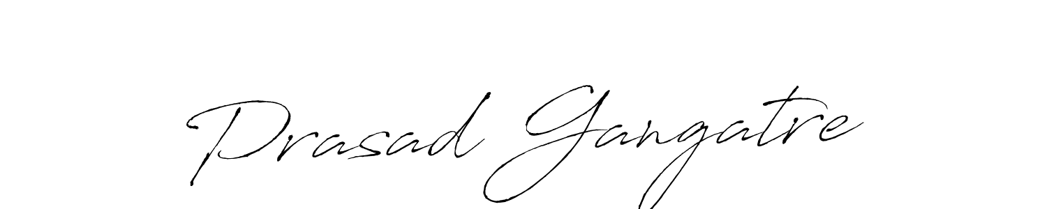 Also You can easily find your signature by using the search form. We will create Prasad Gangatre name handwritten signature images for you free of cost using Antro_Vectra sign style. Prasad Gangatre signature style 6 images and pictures png