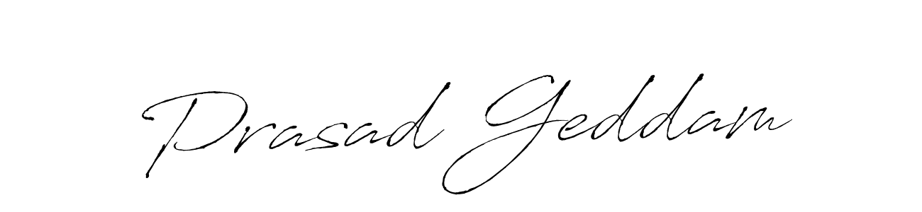 How to make Prasad Geddam signature? Antro_Vectra is a professional autograph style. Create handwritten signature for Prasad Geddam name. Prasad Geddam signature style 6 images and pictures png