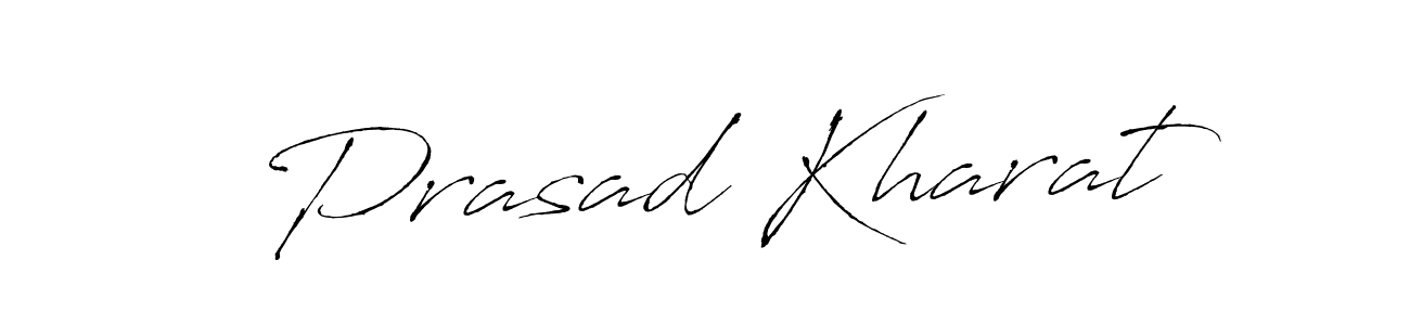 Create a beautiful signature design for name Prasad Kharat. With this signature (Antro_Vectra) fonts, you can make a handwritten signature for free. Prasad Kharat signature style 6 images and pictures png