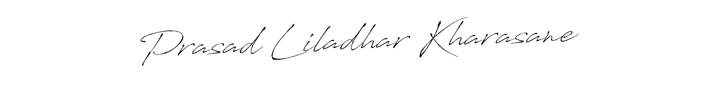 if you are searching for the best signature style for your name Prasad Liladhar Kharasane. so please give up your signature search. here we have designed multiple signature styles  using Antro_Vectra. Prasad Liladhar Kharasane signature style 6 images and pictures png