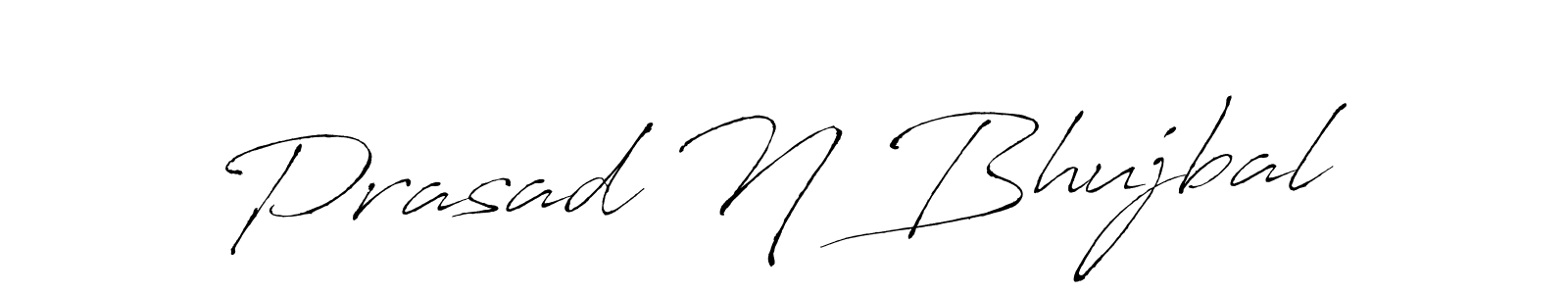 Make a beautiful signature design for name Prasad N Bhujbal. Use this online signature maker to create a handwritten signature for free. Prasad N Bhujbal signature style 6 images and pictures png