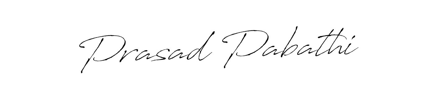 How to make Prasad Pabathi signature? Antro_Vectra is a professional autograph style. Create handwritten signature for Prasad Pabathi name. Prasad Pabathi signature style 6 images and pictures png