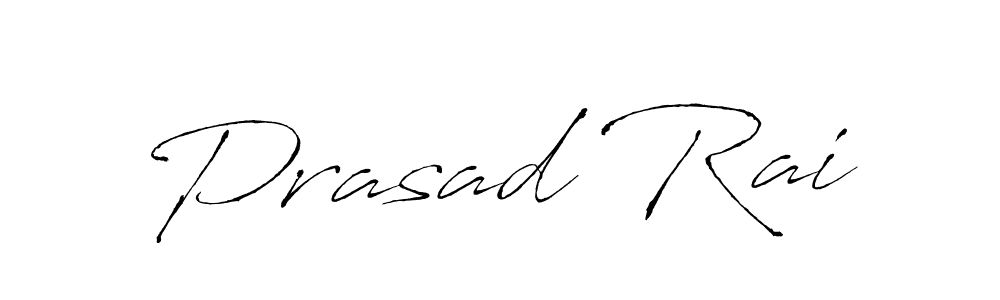 How to make Prasad Rai name signature. Use Antro_Vectra style for creating short signs online. This is the latest handwritten sign. Prasad Rai signature style 6 images and pictures png