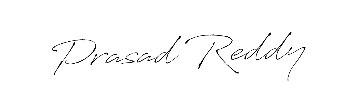 Make a beautiful signature design for name Prasad Reddy. With this signature (Antro_Vectra) style, you can create a handwritten signature for free. Prasad Reddy signature style 6 images and pictures png