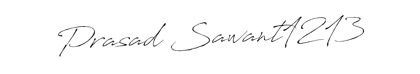 Also we have Prasad Sawant1213 name is the best signature style. Create professional handwritten signature collection using Antro_Vectra autograph style. Prasad Sawant1213 signature style 6 images and pictures png