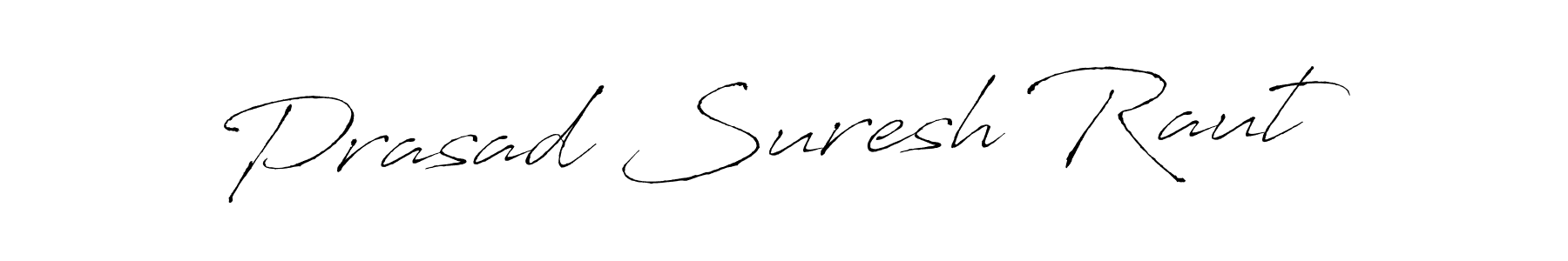 Also we have Prasad Suresh Raut name is the best signature style. Create professional handwritten signature collection using Antro_Vectra autograph style. Prasad Suresh Raut signature style 6 images and pictures png