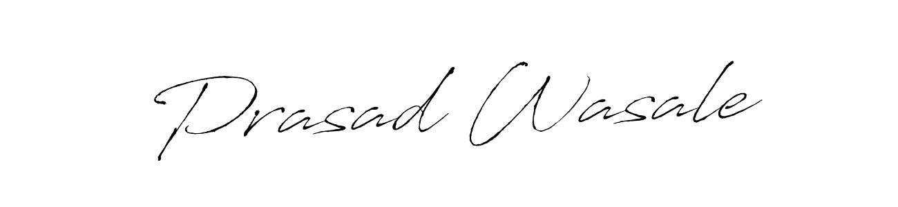 How to make Prasad Wasale signature? Antro_Vectra is a professional autograph style. Create handwritten signature for Prasad Wasale name. Prasad Wasale signature style 6 images and pictures png