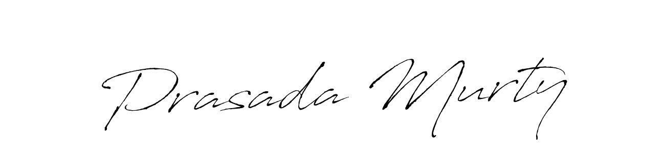 Make a beautiful signature design for name Prasada Murty. With this signature (Antro_Vectra) style, you can create a handwritten signature for free. Prasada Murty signature style 6 images and pictures png