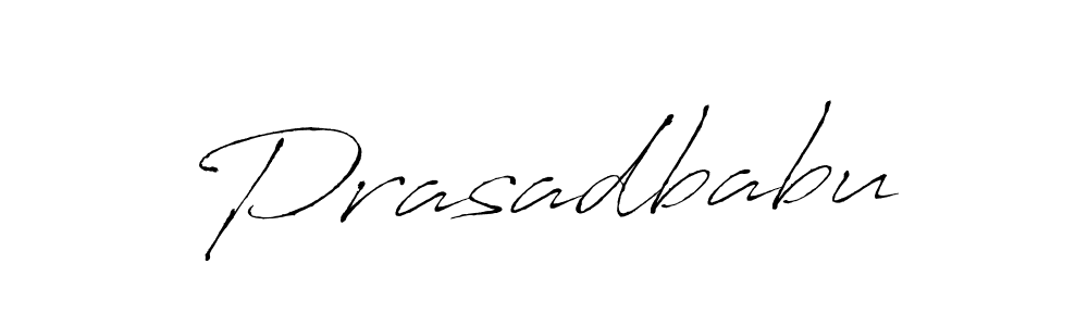 Antro_Vectra is a professional signature style that is perfect for those who want to add a touch of class to their signature. It is also a great choice for those who want to make their signature more unique. Get Prasadbabu name to fancy signature for free. Prasadbabu signature style 6 images and pictures png