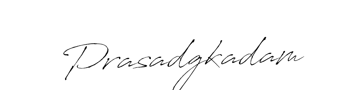 Use a signature maker to create a handwritten signature online. With this signature software, you can design (Antro_Vectra) your own signature for name Prasadgkadam. Prasadgkadam signature style 6 images and pictures png