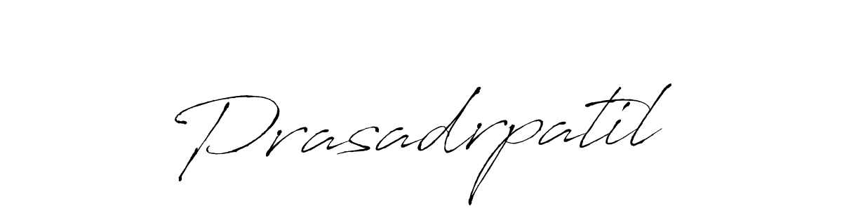 Make a beautiful signature design for name Prasadrpatil. With this signature (Antro_Vectra) style, you can create a handwritten signature for free. Prasadrpatil signature style 6 images and pictures png