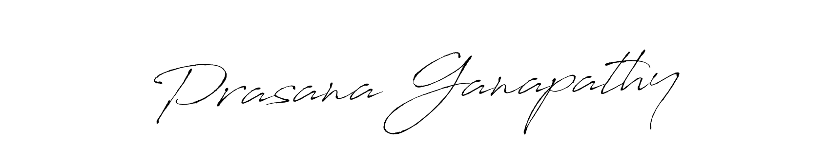 Similarly Antro_Vectra is the best handwritten signature design. Signature creator online .You can use it as an online autograph creator for name Prasana Ganapathy. Prasana Ganapathy signature style 6 images and pictures png