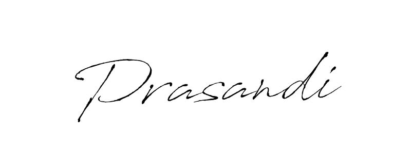 Use a signature maker to create a handwritten signature online. With this signature software, you can design (Antro_Vectra) your own signature for name Prasandi. Prasandi signature style 6 images and pictures png