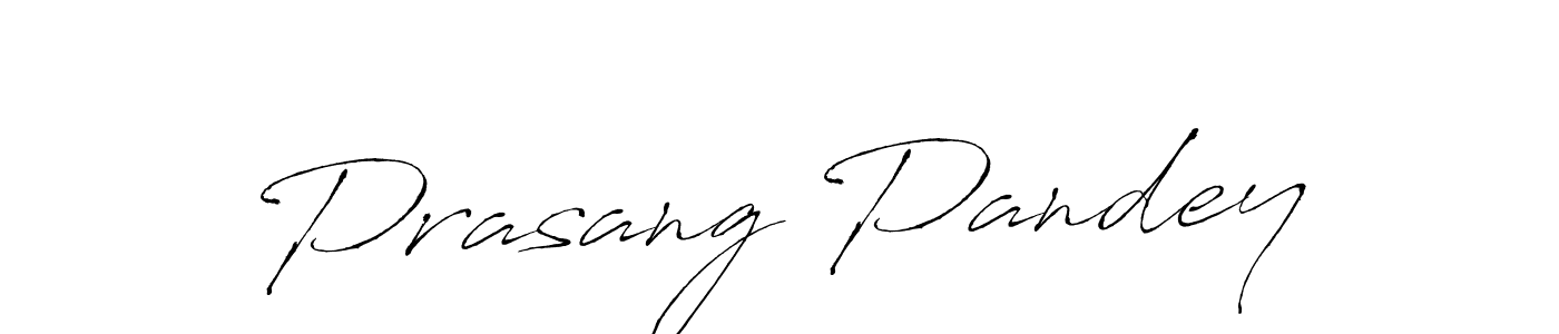 You should practise on your own different ways (Antro_Vectra) to write your name (Prasang Pandey) in signature. don't let someone else do it for you. Prasang Pandey signature style 6 images and pictures png