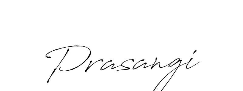 Make a beautiful signature design for name Prasangi. With this signature (Antro_Vectra) style, you can create a handwritten signature for free. Prasangi signature style 6 images and pictures png