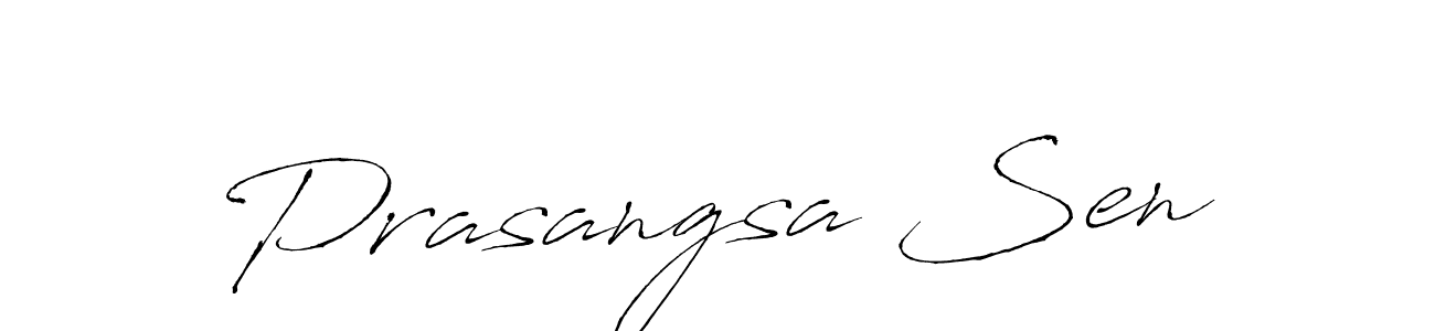 Similarly Antro_Vectra is the best handwritten signature design. Signature creator online .You can use it as an online autograph creator for name Prasangsa Sen. Prasangsa Sen signature style 6 images and pictures png