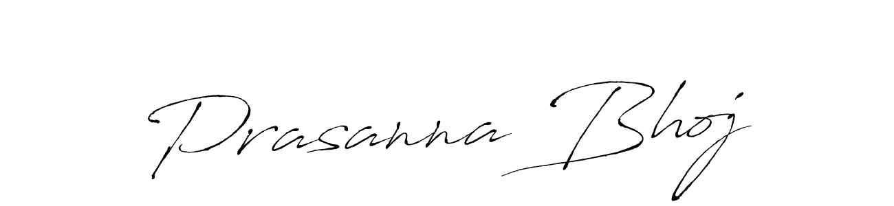 Antro_Vectra is a professional signature style that is perfect for those who want to add a touch of class to their signature. It is also a great choice for those who want to make their signature more unique. Get Prasanna Bhoj name to fancy signature for free. Prasanna Bhoj signature style 6 images and pictures png