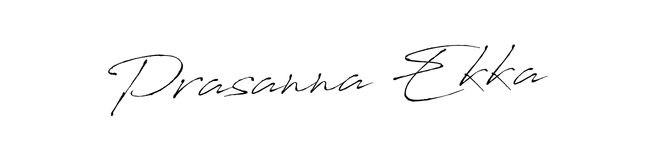 Design your own signature with our free online signature maker. With this signature software, you can create a handwritten (Antro_Vectra) signature for name Prasanna Ekka. Prasanna Ekka signature style 6 images and pictures png