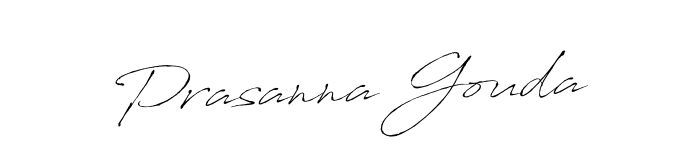 Make a beautiful signature design for name Prasanna Gouda. Use this online signature maker to create a handwritten signature for free. Prasanna Gouda signature style 6 images and pictures png