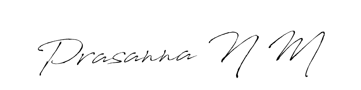 Here are the top 10 professional signature styles for the name Prasanna N M. These are the best autograph styles you can use for your name. Prasanna N M signature style 6 images and pictures png