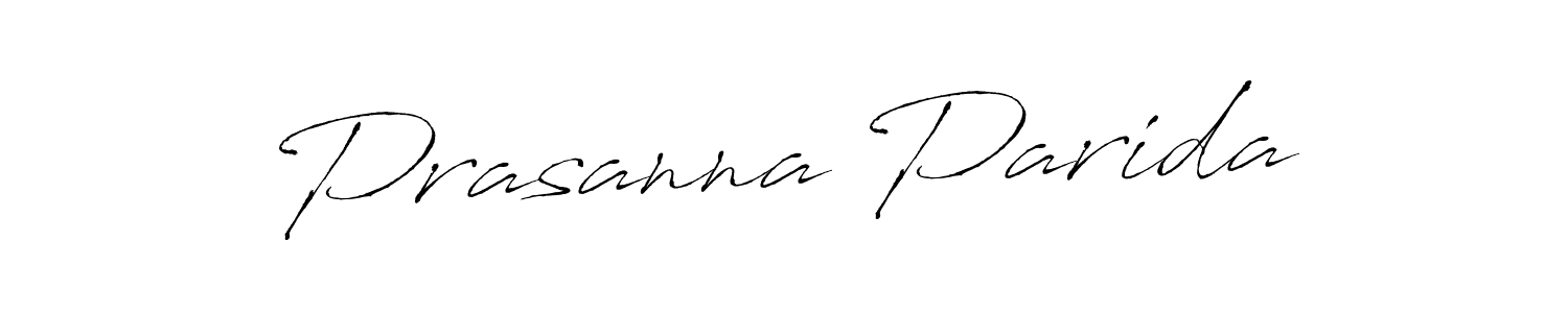 Make a beautiful signature design for name Prasanna Parida. With this signature (Antro_Vectra) style, you can create a handwritten signature for free. Prasanna Parida signature style 6 images and pictures png