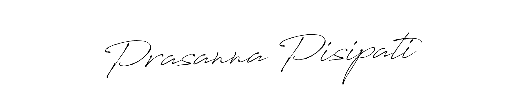 Create a beautiful signature design for name Prasanna Pisipati. With this signature (Antro_Vectra) fonts, you can make a handwritten signature for free. Prasanna Pisipati signature style 6 images and pictures png