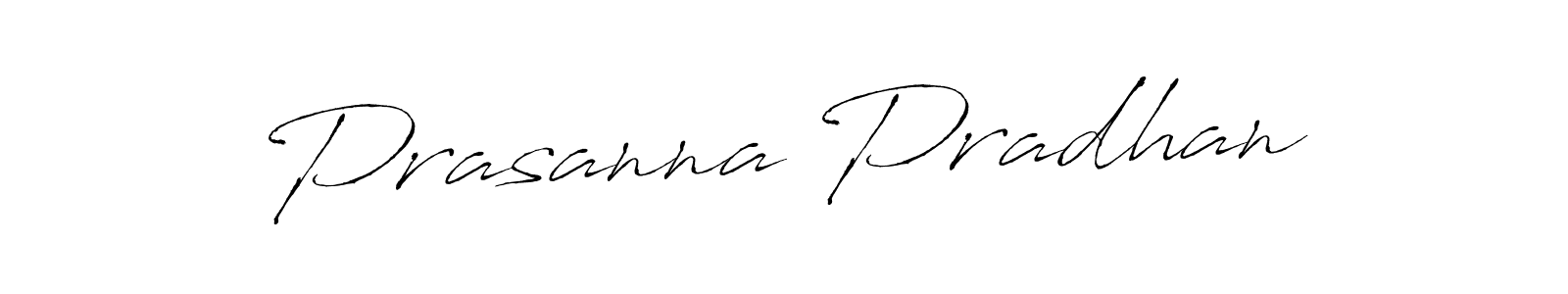 How to make Prasanna Pradhan name signature. Use Antro_Vectra style for creating short signs online. This is the latest handwritten sign. Prasanna Pradhan signature style 6 images and pictures png