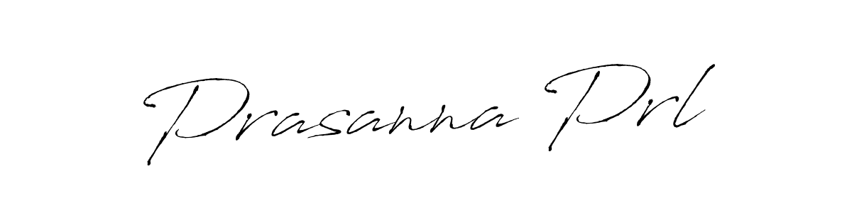 Use a signature maker to create a handwritten signature online. With this signature software, you can design (Antro_Vectra) your own signature for name Prasanna Prl. Prasanna Prl signature style 6 images and pictures png