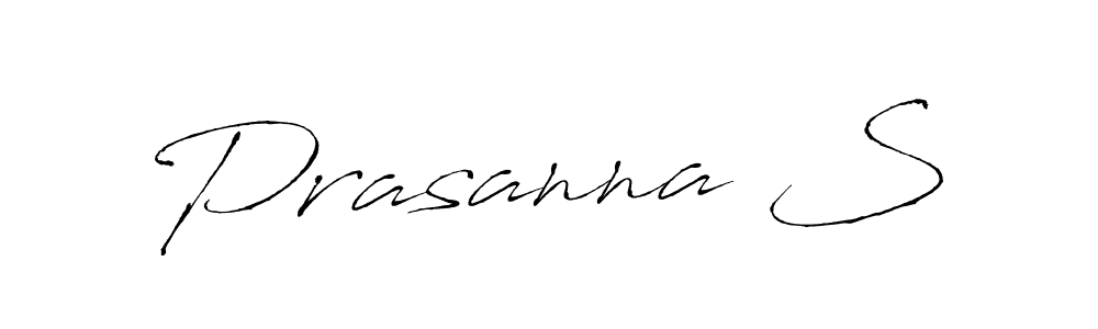 It looks lik you need a new signature style for name Prasanna S. Design unique handwritten (Antro_Vectra) signature with our free signature maker in just a few clicks. Prasanna S signature style 6 images and pictures png