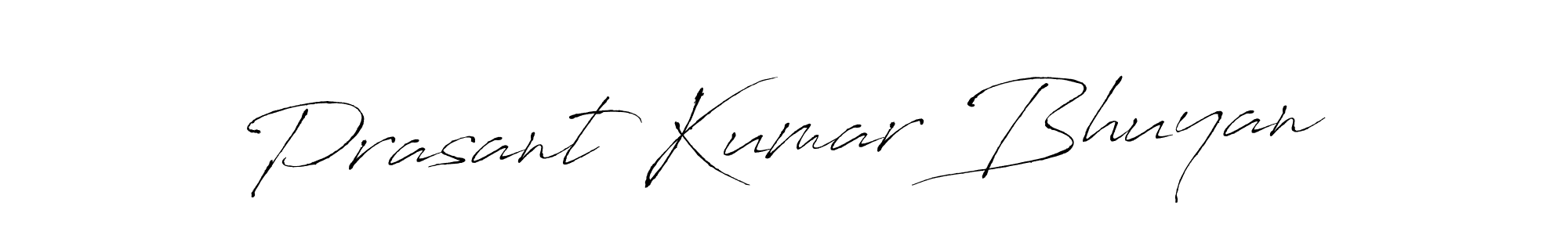 How to make Prasant Kumar Bhuyan signature? Antro_Vectra is a professional autograph style. Create handwritten signature for Prasant Kumar Bhuyan name. Prasant Kumar Bhuyan signature style 6 images and pictures png