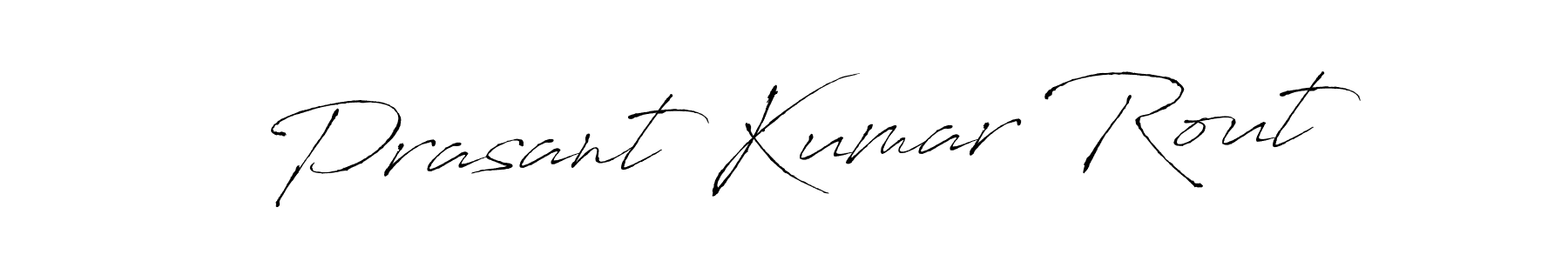 Create a beautiful signature design for name Prasant Kumar Rout. With this signature (Antro_Vectra) fonts, you can make a handwritten signature for free. Prasant Kumar Rout signature style 6 images and pictures png