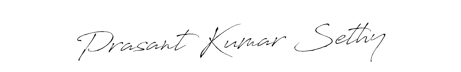 How to make Prasant Kumar Sethy signature? Antro_Vectra is a professional autograph style. Create handwritten signature for Prasant Kumar Sethy name. Prasant Kumar Sethy signature style 6 images and pictures png
