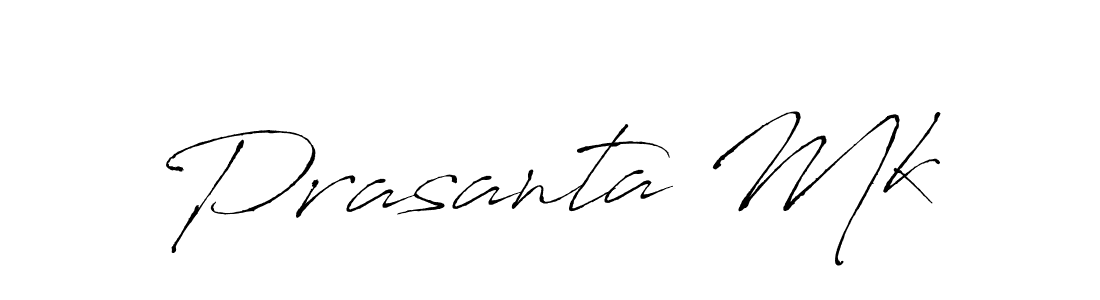 Use a signature maker to create a handwritten signature online. With this signature software, you can design (Antro_Vectra) your own signature for name Prasanta Mk. Prasanta Mk signature style 6 images and pictures png