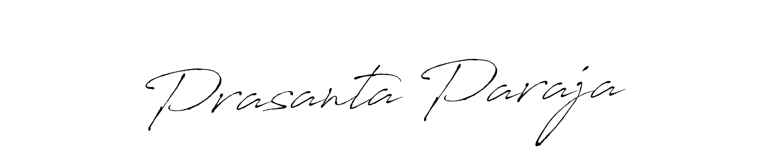 Design your own signature with our free online signature maker. With this signature software, you can create a handwritten (Antro_Vectra) signature for name Prasanta Paraja. Prasanta Paraja signature style 6 images and pictures png
