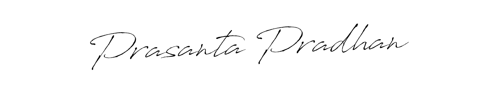Make a beautiful signature design for name Prasanta Pradhan. With this signature (Antro_Vectra) style, you can create a handwritten signature for free. Prasanta Pradhan signature style 6 images and pictures png