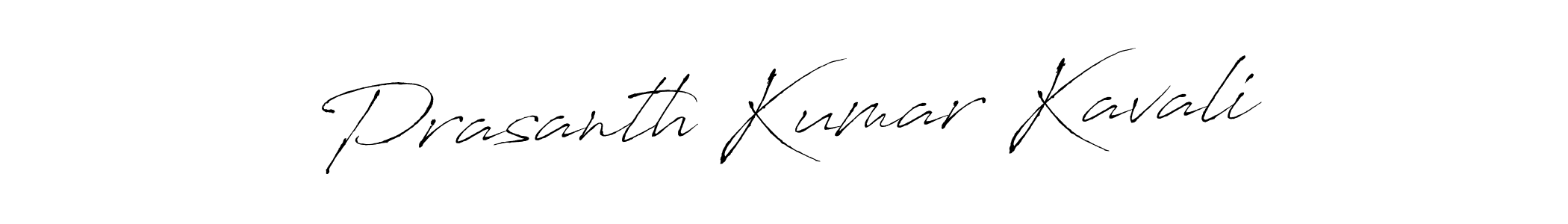 Design your own signature with our free online signature maker. With this signature software, you can create a handwritten (Antro_Vectra) signature for name Prasanth Kumar Kavali. Prasanth Kumar Kavali signature style 6 images and pictures png