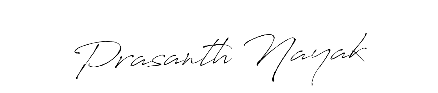 Create a beautiful signature design for name Prasanth Nayak. With this signature (Antro_Vectra) fonts, you can make a handwritten signature for free. Prasanth Nayak signature style 6 images and pictures png