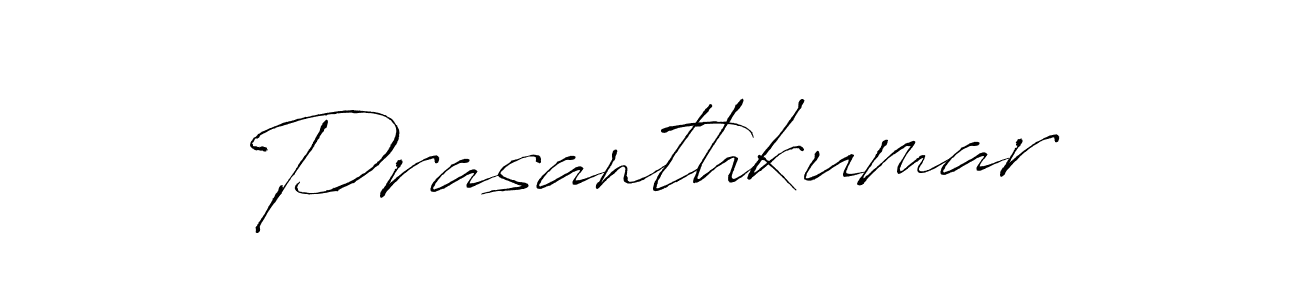 Also we have Prasanthkumar name is the best signature style. Create professional handwritten signature collection using Antro_Vectra autograph style. Prasanthkumar signature style 6 images and pictures png