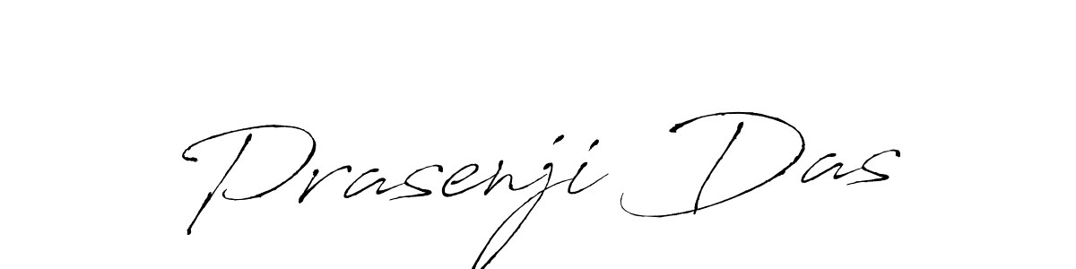 How to make Prasenji Das name signature. Use Antro_Vectra style for creating short signs online. This is the latest handwritten sign. Prasenji Das signature style 6 images and pictures png