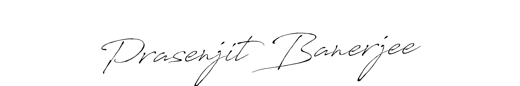 You should practise on your own different ways (Antro_Vectra) to write your name (Prasenjit Banerjee) in signature. don't let someone else do it for you. Prasenjit Banerjee signature style 6 images and pictures png