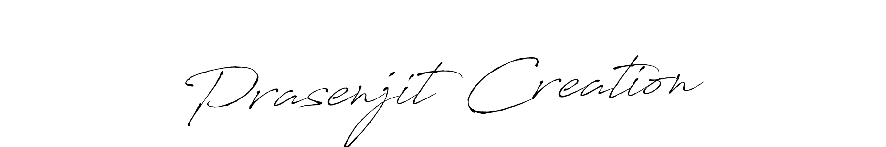 Similarly Antro_Vectra is the best handwritten signature design. Signature creator online .You can use it as an online autograph creator for name Prasenjit Creation. Prasenjit Creation signature style 6 images and pictures png