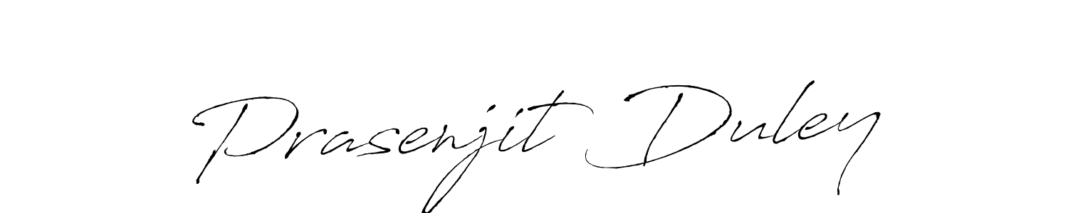 This is the best signature style for the Prasenjit Duley name. Also you like these signature font (Antro_Vectra). Mix name signature. Prasenjit Duley signature style 6 images and pictures png