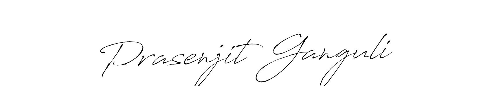 You should practise on your own different ways (Antro_Vectra) to write your name (Prasenjit Ganguli) in signature. don't let someone else do it for you. Prasenjit Ganguli signature style 6 images and pictures png