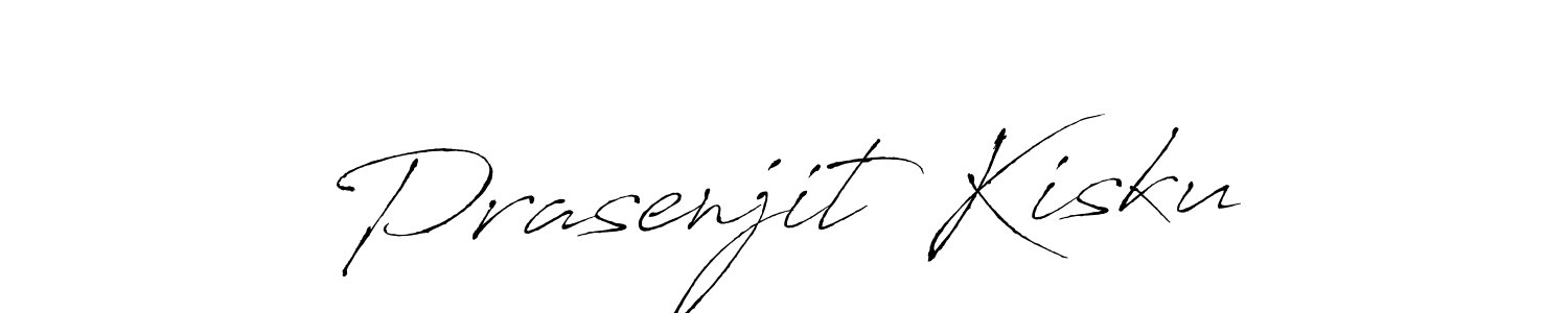 Prasenjit Kisku stylish signature style. Best Handwritten Sign (Antro_Vectra) for my name. Handwritten Signature Collection Ideas for my name Prasenjit Kisku. Prasenjit Kisku signature style 6 images and pictures png