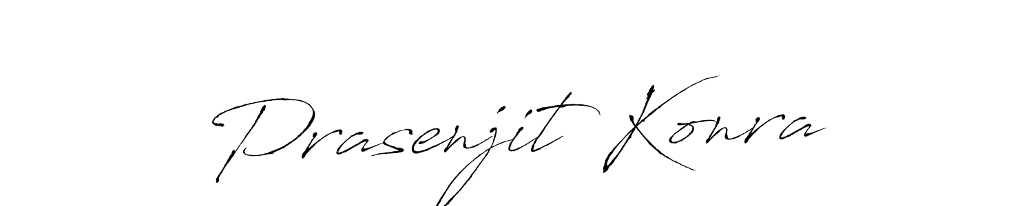 Prasenjit Konra stylish signature style. Best Handwritten Sign (Antro_Vectra) for my name. Handwritten Signature Collection Ideas for my name Prasenjit Konra. Prasenjit Konra signature style 6 images and pictures png